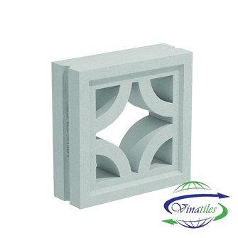 Gạch bông gió Vinatiles N003- TRẮNG