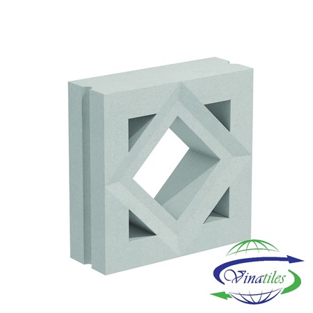 Gạch bông gió Vinatiles N010 - TRẮNG