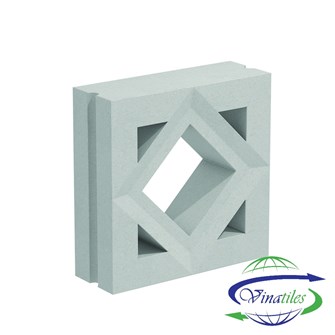 Gạch bông gió Vinatiles N010 - TRẮNG