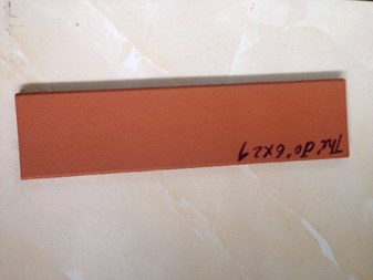 Gạch gốm thẻ đỏ 6x24cm