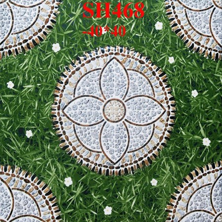 Gạch lót sân 40x40 cm SH468
