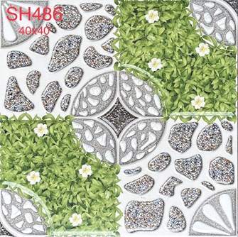Gạch lót sân 40x40 cm SH486