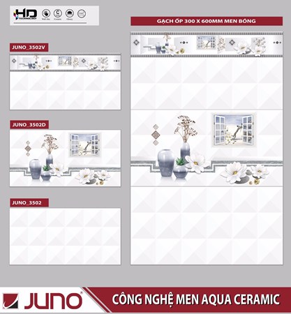 Gạch ốp tường 30x60cm JUNO JN3502