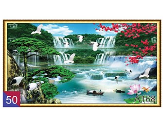 Gạch tranh phong cảnh A168
