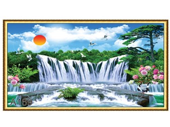 Gạch tranh phong cảnh A169