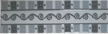 Gạch viền trang trí 7x30cm KR13