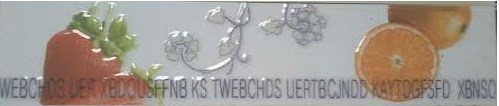 Gạch viền trang trí 7x30cm KR5200