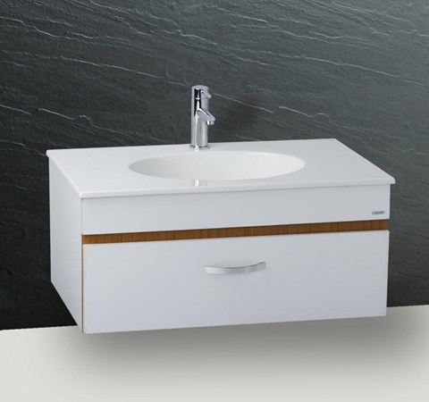 Lavabo Caesar liền bàn LF5026