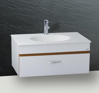 Lavabo Caesar liền bàn LF5026