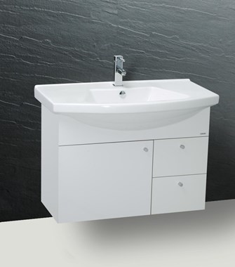 Lavabo Caesar liền bàn LF5312