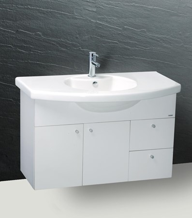 Lavabo Caesar liền bàn LF5314