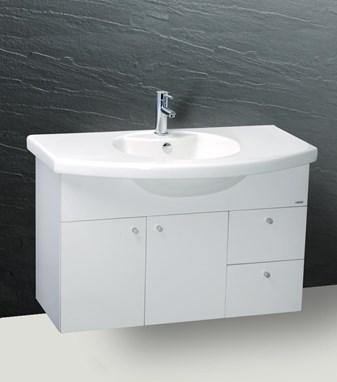 Lavabo Caesar liền bàn LF5314