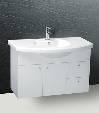 Lavabo Caesar liền bàn LF5314