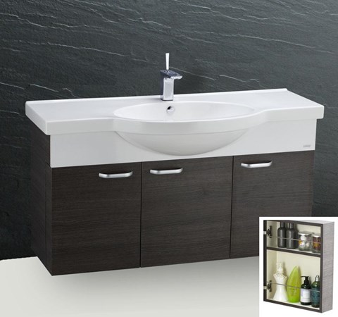 Lavabo Caesar liền bàn LF5324