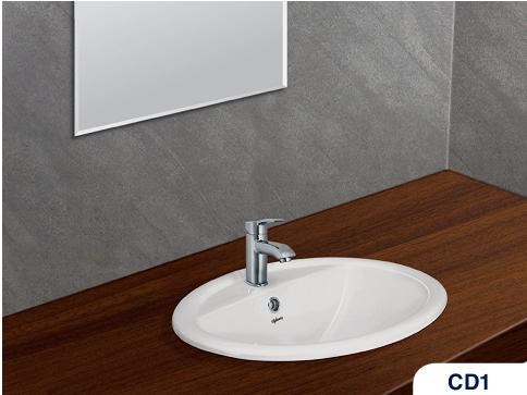 Lavabo Viglacera dương vành CD1