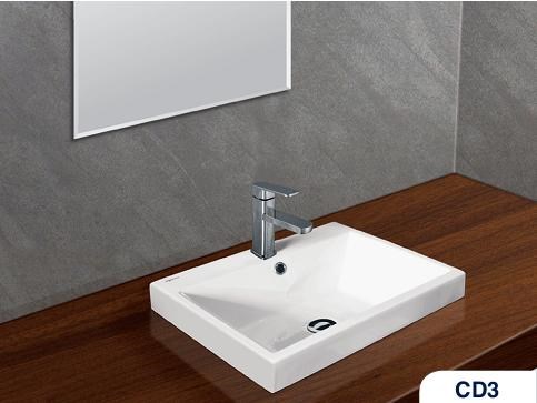 Lavabo Viglacera dương vành CD3