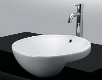 Lavabo bán âm bàn Toto LT533
