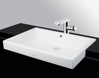 Lavabo bán âm bàn Toto LW646JW/F