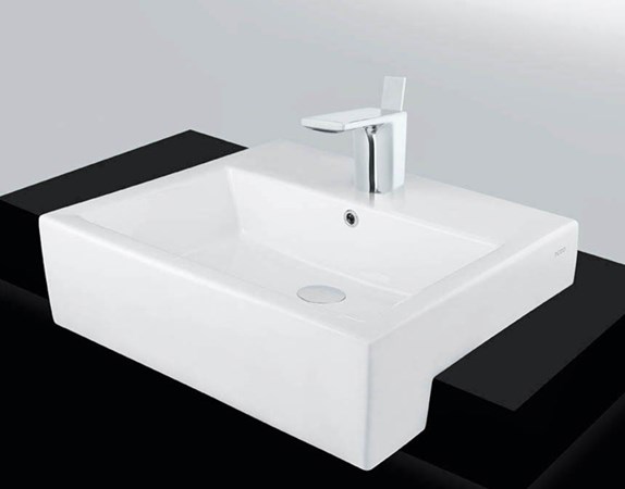Lavabo bán âm bàn Toto LW647CJW
