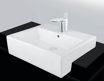 Lavabo bán âm bàn Toto LW647CJW