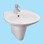 Lavabo chân treo Thiên Thanh LT04LLT/PT0400T