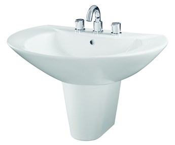 Lavabo chân treo Toto LW820CJ/LW820HFJ