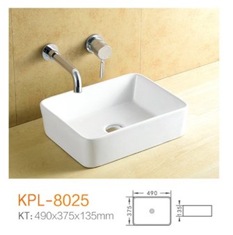 Lavabo đặt bàn Keli KPL-8025