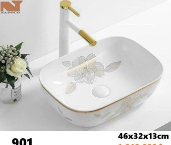 Lavabo đặt bàn Napoco 901