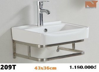 Lavabo kệ treo Napoco 209T