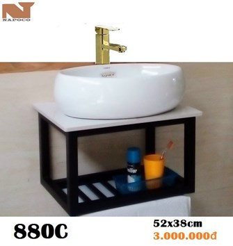 Lavabo kệ treo Napoco 880C