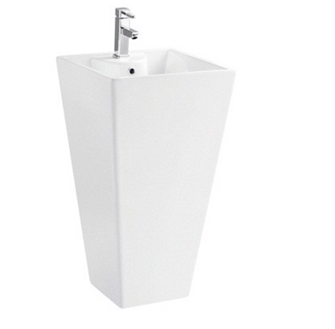 Lavabo trụ đứng vuông