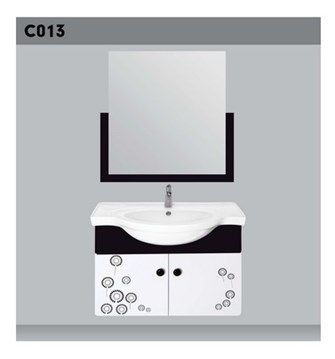 Lavabo tủ gương Hảo Cảnh C013