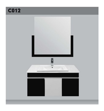 Lavabo tủ gương Hảo Cảnh C012