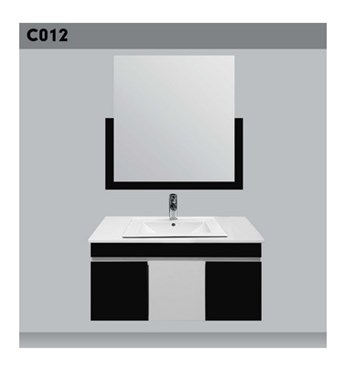 Lavabo tủ gương Hảo Cảnh C012