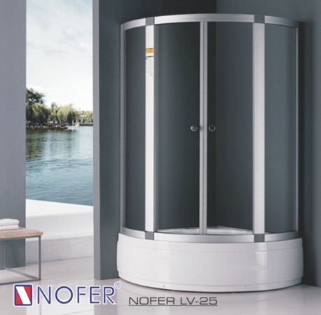Phòng tắm vách kính Nofer LV-25