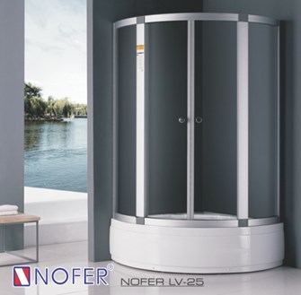 Phòng tắm vách kính Nofer LV-25