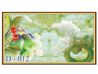 Tranh gạch giả ngọc D012