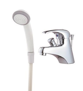 Vòi lavabo nóng lạnh kết hợp sen Caesar B136C