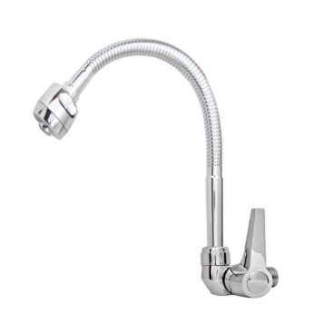 Vòi rửa chén lạnh âm tường Sanji CL-14B