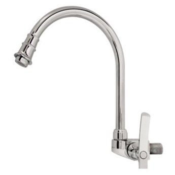Vòi rửa chén lạnh âm tường Sanji CL-23B