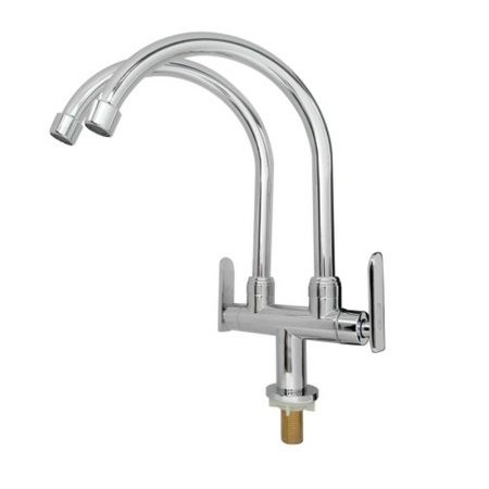 Vòi rửa chén lạnh đôi Sanji CL-16