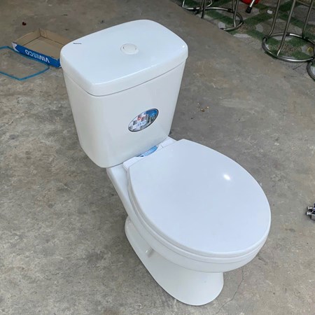 Bồn cầu két rời Minh Long 1 nhấn