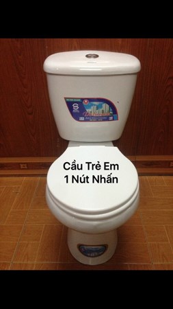 Bồn cầu trẻ em 1 nút nhấn Dolacera