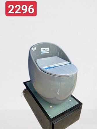 Bồn cầu trứng AQUA Trứng xám