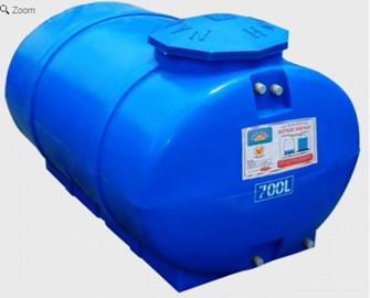 Bồn nước nhựa Bình Minh 700 Lít nằm