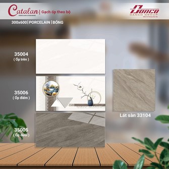 Đá bóng 30x60cm CATALAN 35004-05-06