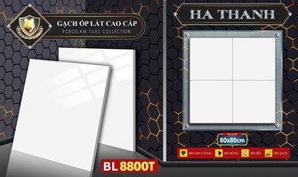 Gạch bóng kiếng Hà Thanh 80x80cm BL8800T