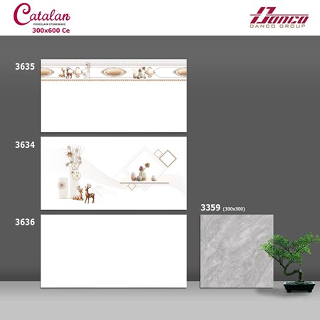 Gạch men bóng 30x60 CATALAN 3634-35-36