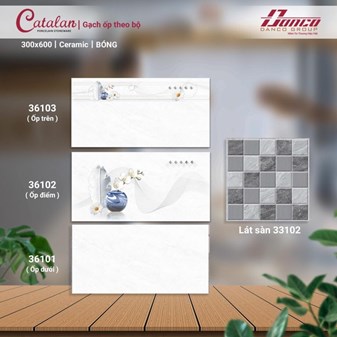 Gạch men bóng 30x60cm CATALAN 36101-02-03