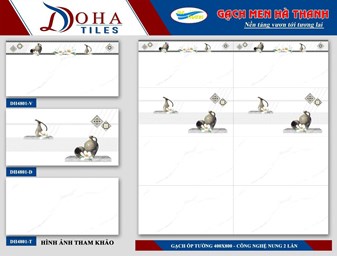 Gạch men Hà Thanh 40x80cm DH4801